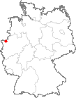 Karte Rhede, Westfalen